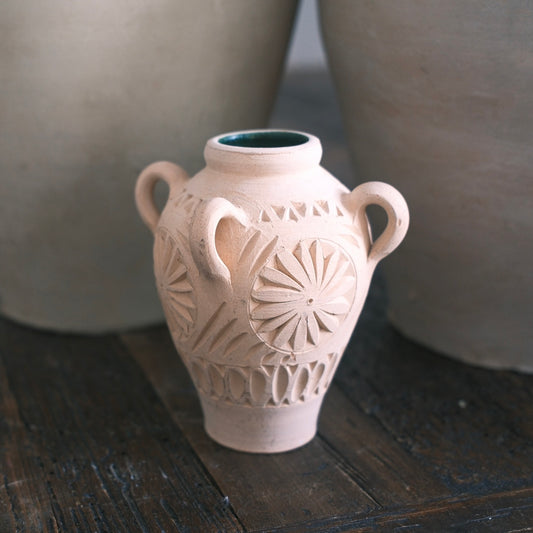 Liten Dekorativ Keramikvas