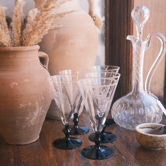 Stora Champagne Glas