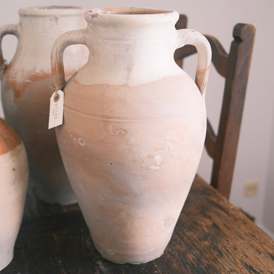 Stor Ljus Urna med Två Handtag