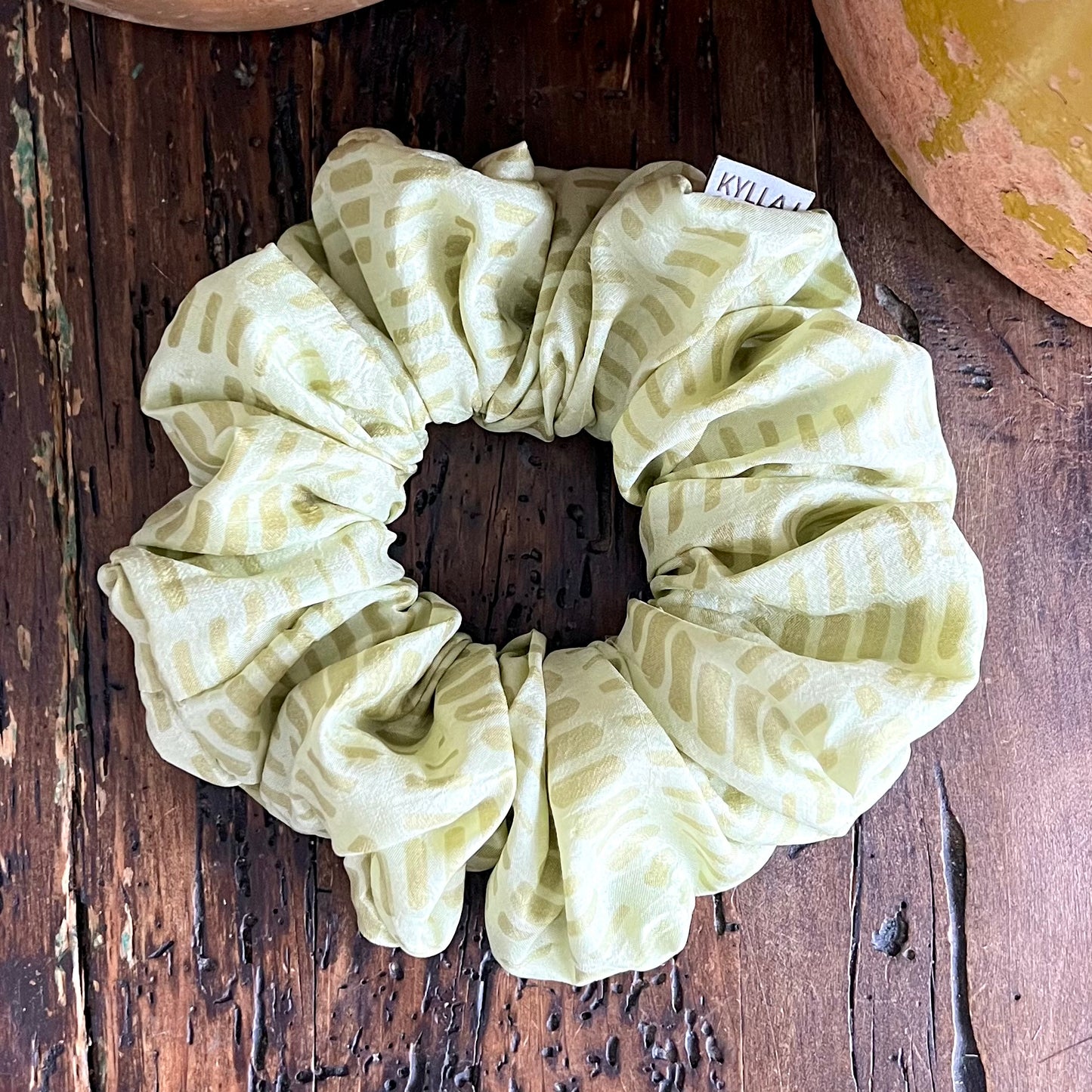 Silkestofs M - Grönt Äpple