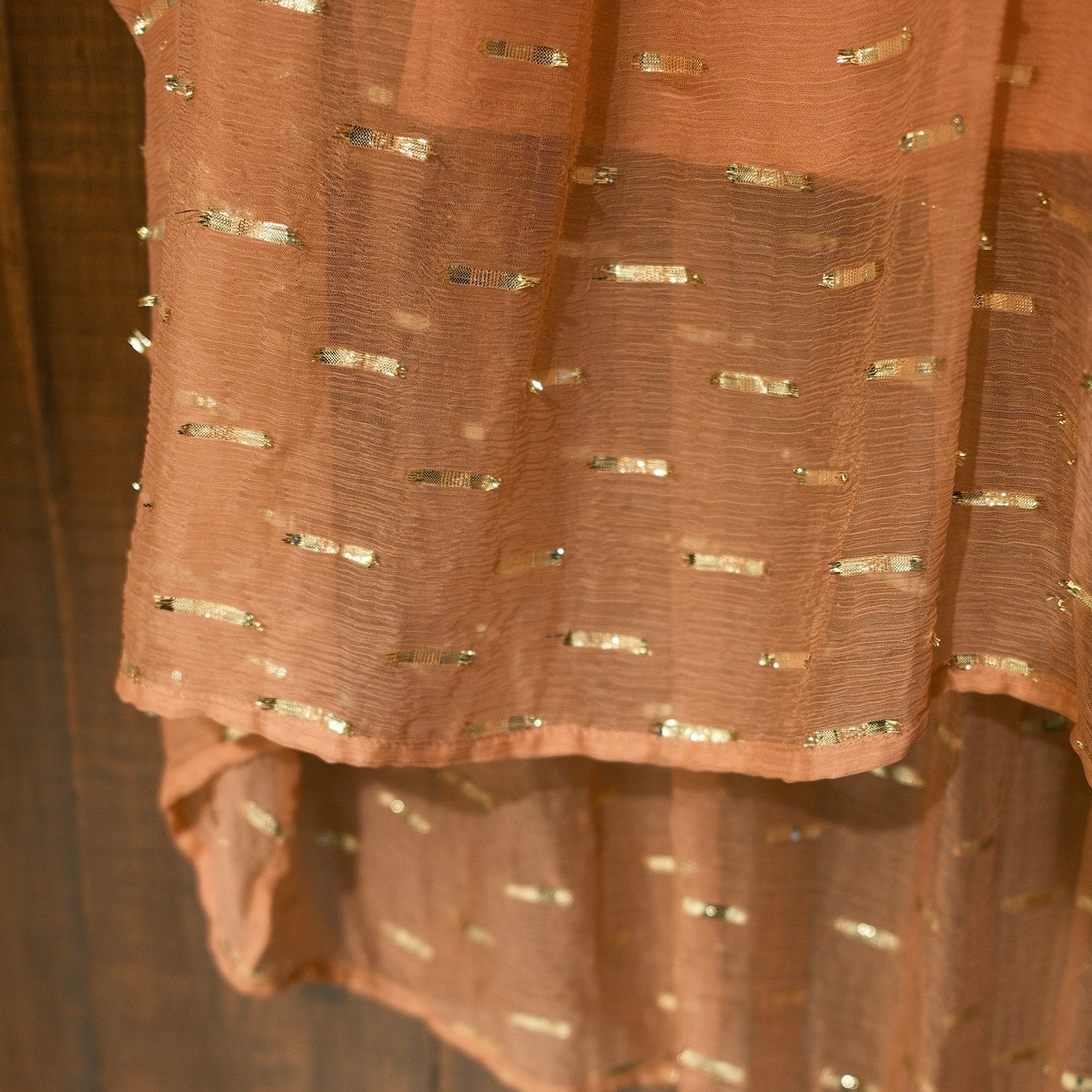 Peach Blus - Storlek S