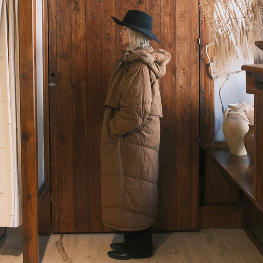 Brun Vinterjacka