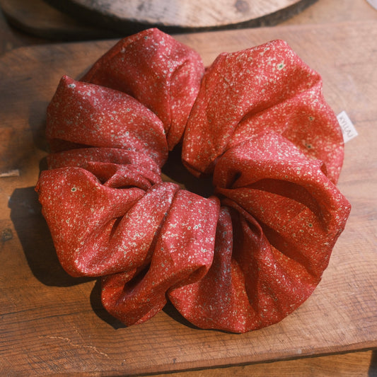 Silkestofs Julröd - L