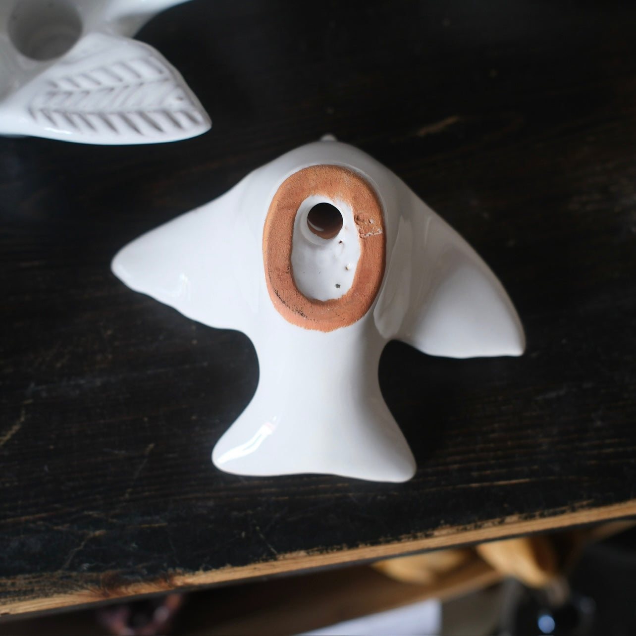 Fågelformad Ljusstake