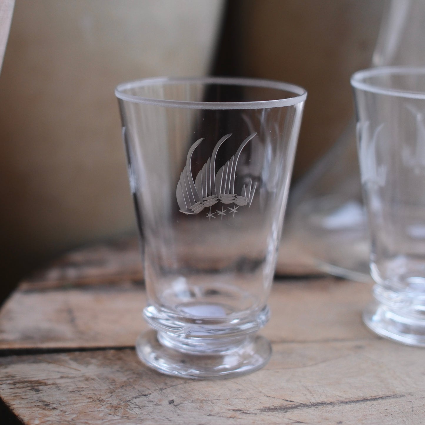 Vintage Glas ”Skeppet”