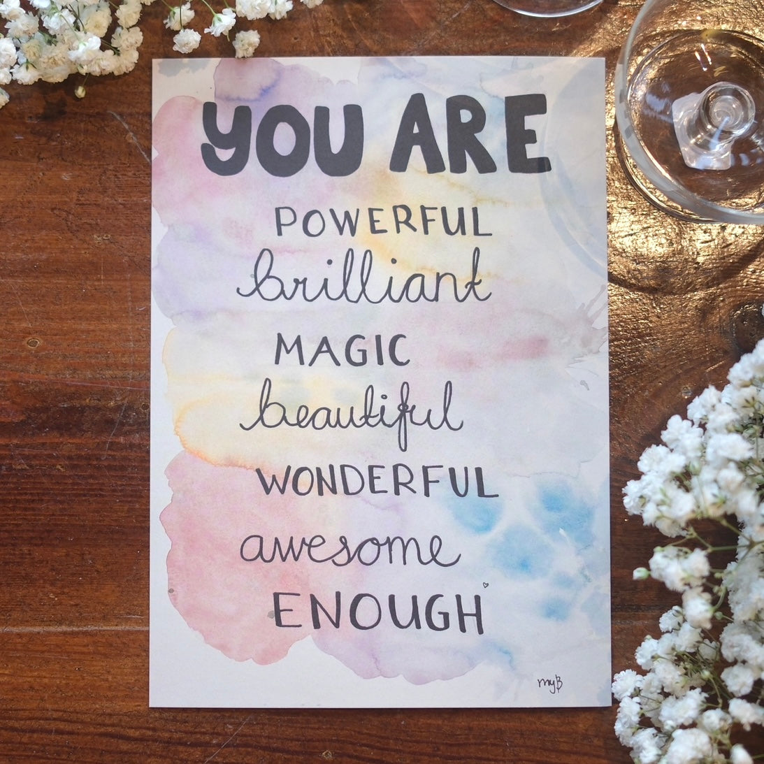 You Are Enough - Poster