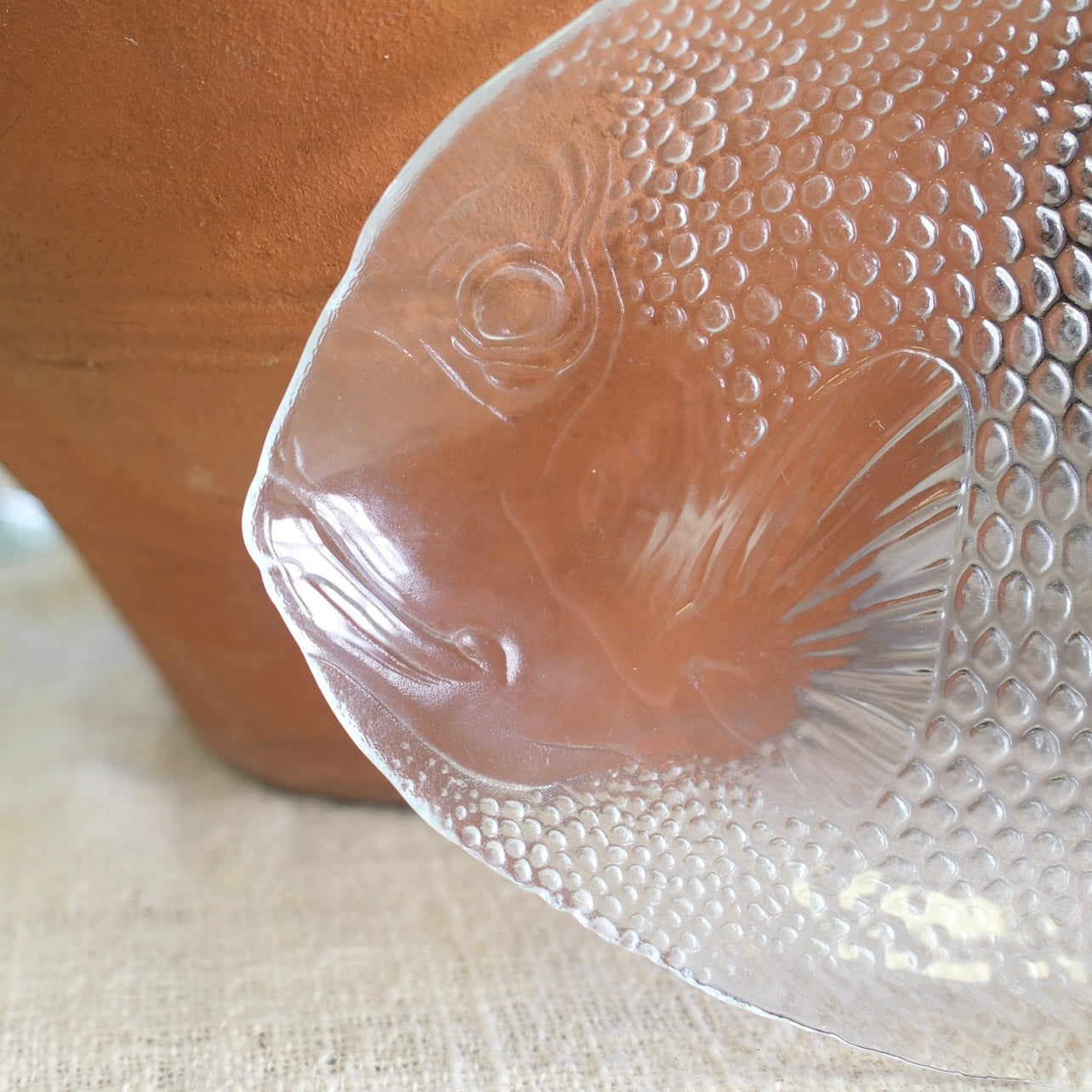 Franskt Fiskfat i Glas