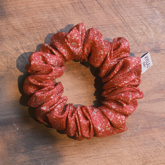 Silkestofs Julröd - S