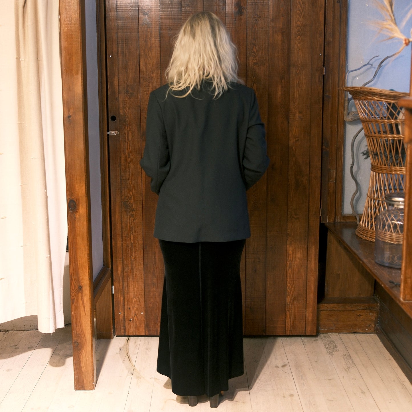 Svart Kavaj - Storlek 44