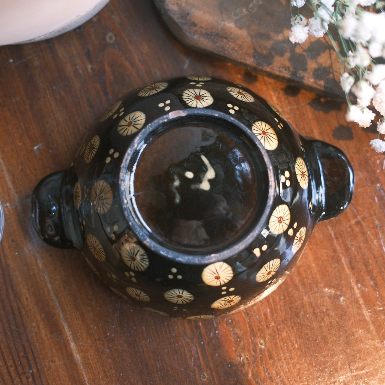 Keramikskål med Handtag