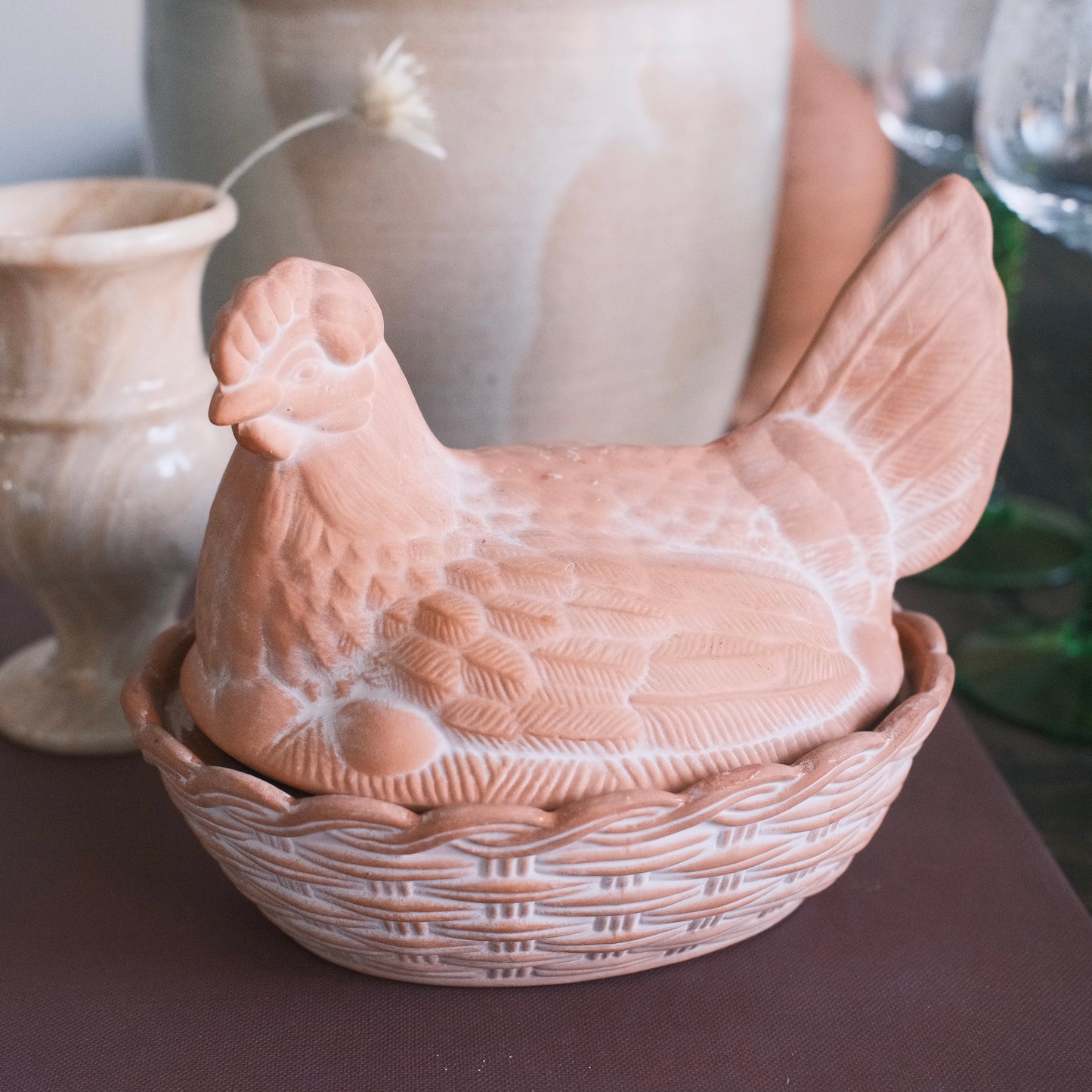 Terracotta Höna
