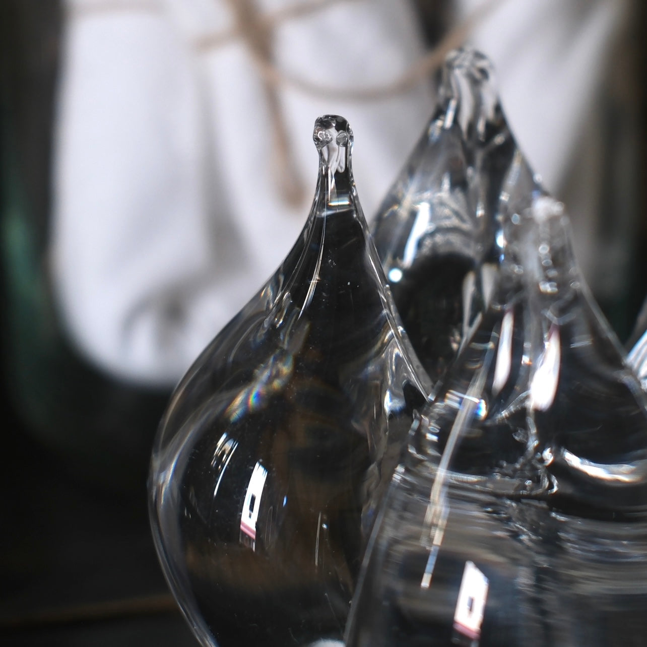 Ljusstake i Glas