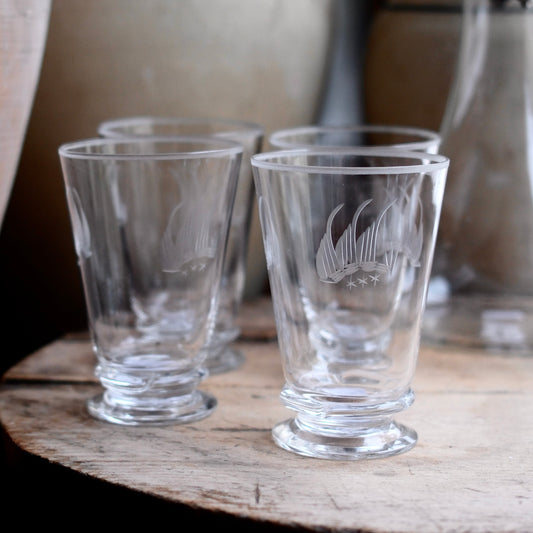 Vintage Glas ”Skeppet”