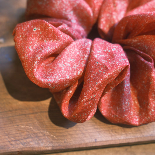 Silkestofs Julröd - L