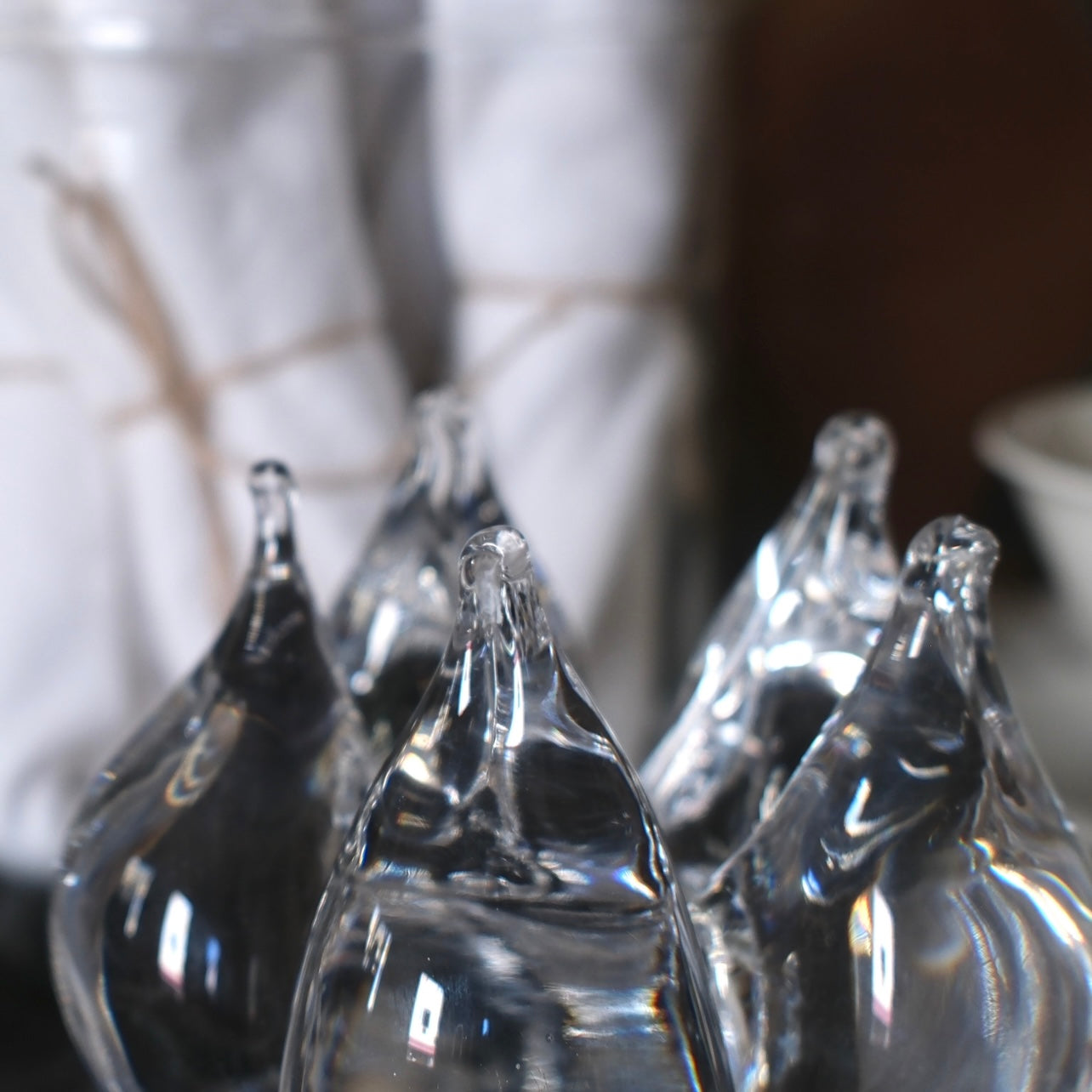 Ljusstake i Glas