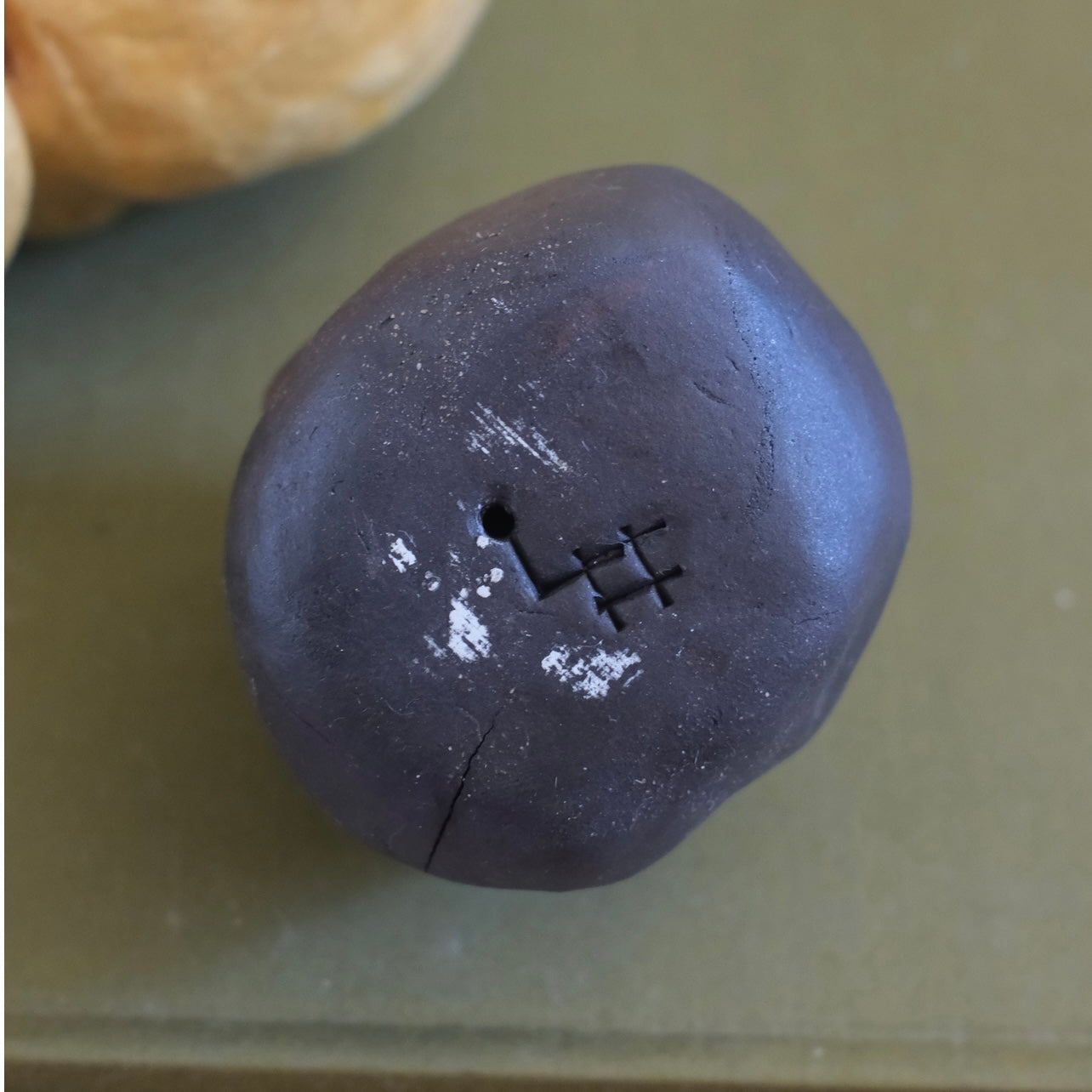 Handgjort Äpple i Lera