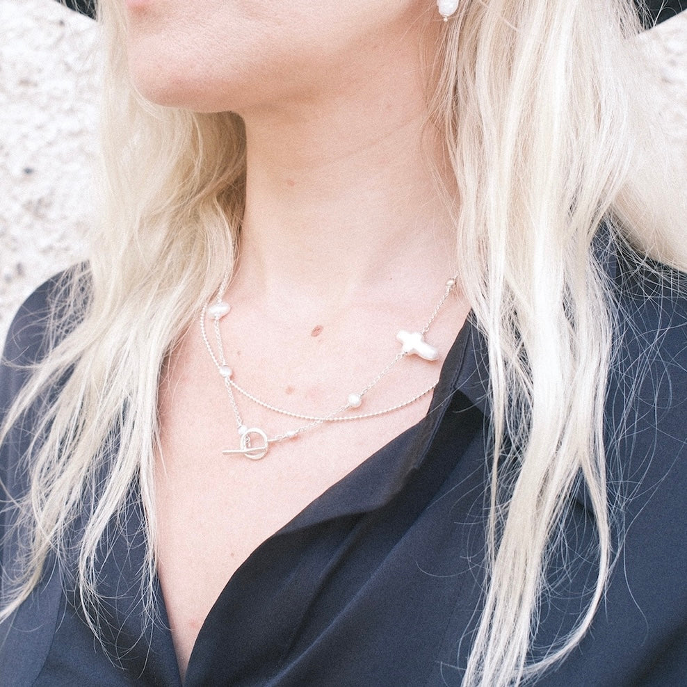 Nixie - Halsband Silver 04