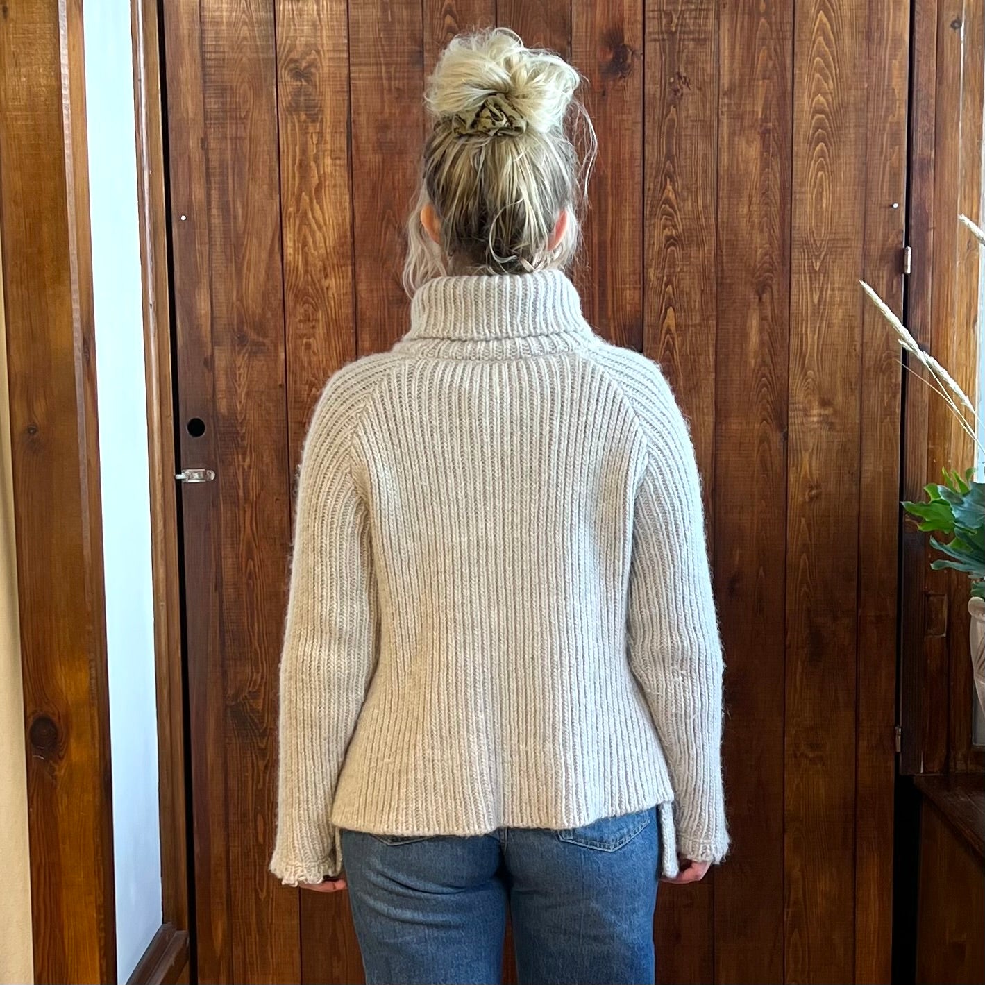 Stickad Tröja Rabens Saloner -Storlek S