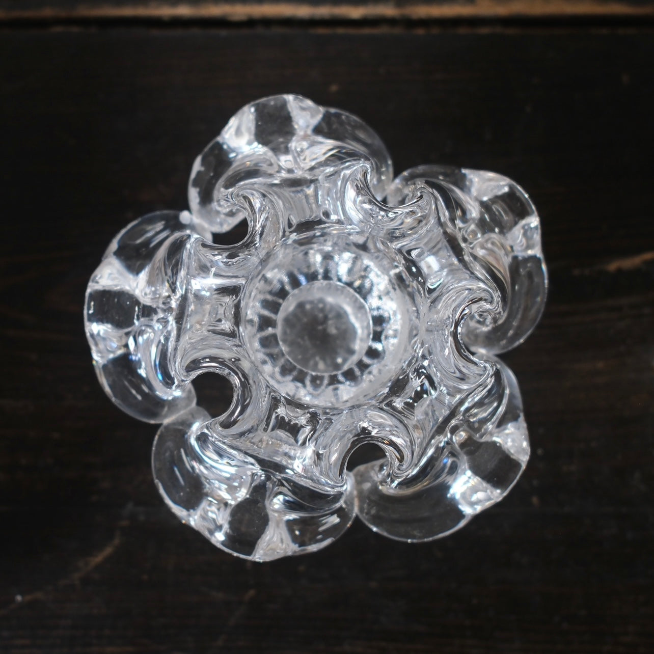 Ljusstake/Ljuslykta i Glas