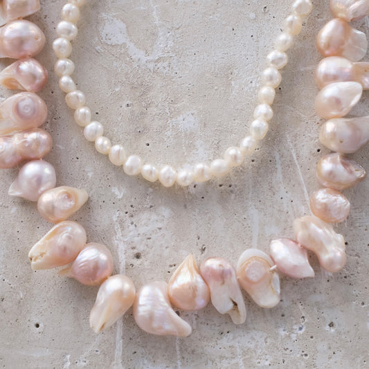 Anki - Vintage Pearl Necklace