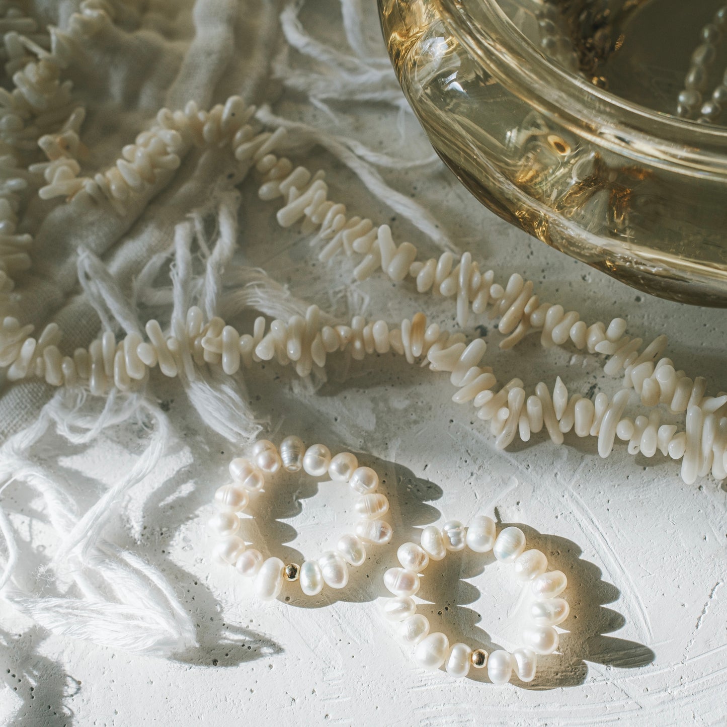 Ann - Vintage Pearl Ring