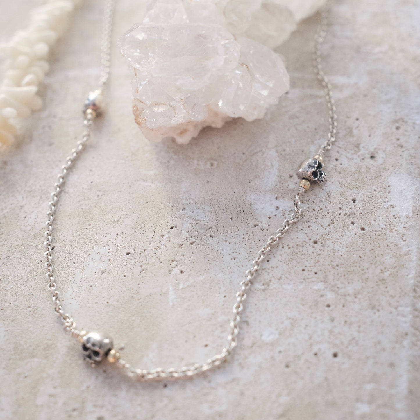 Keep Your Enemies Close - Skull Necklace